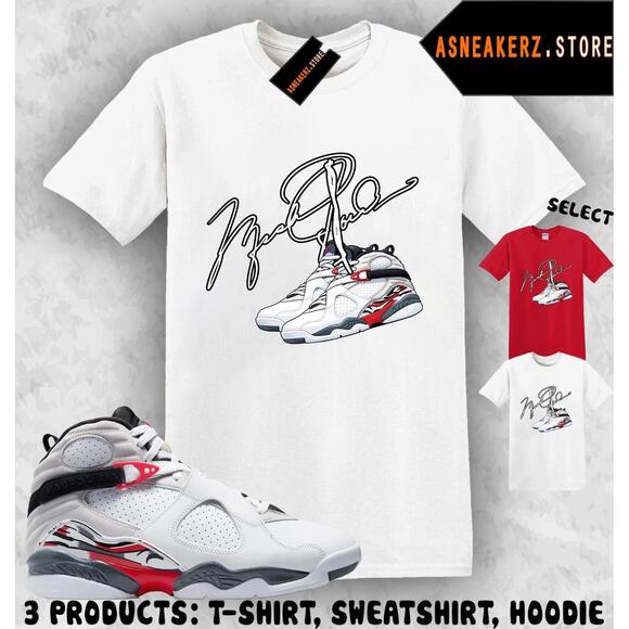Tops - Tee Shirt Matching Aj 8 Bugs Bunny To Match Mj 8S T-Shirt